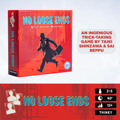 GameHead No Loose Ends hand of cards ready for strategic bidding