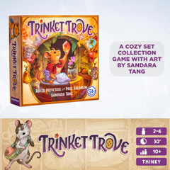 GameHead Trinket Trove bidding round showing hidden bids fosters quick strategic rounds.