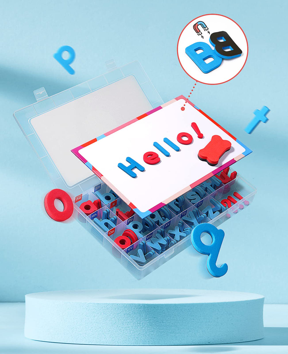 GAMENOTE letter coding box helps kids sort and recognize letters.