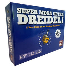 Games by Oz Super Mega Ultra Dreidel miracle card close-up hints at game twist