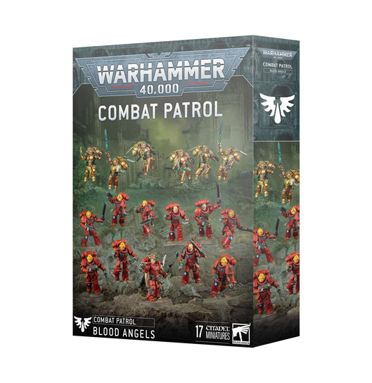 Games Workshop Blood Angels Combat Patrol box, ready for assembly and painting.
