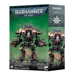 Games Workshop Chaos Knight Ruinator with darkflame lance, a dramatic centerpiece for Warhammer 40,000 battles