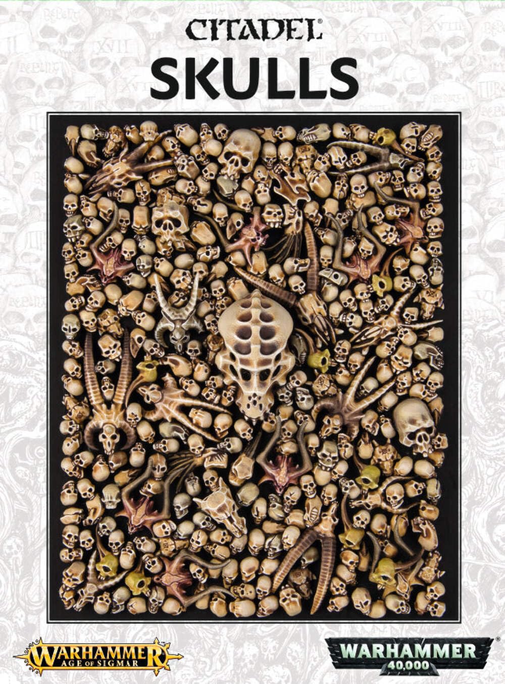 Games Workshop Citadel Skulls box of 340 skulls for terrain and miniatures