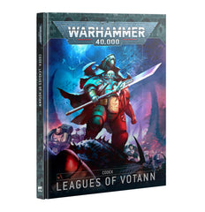 Games Workshop Codex Leagues of Votann hardback cover showcasing lore, art, and rules.