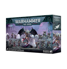 Games Workshop Emperor's Children Blissbound Warband box art highlights Fulgrim and troops for display