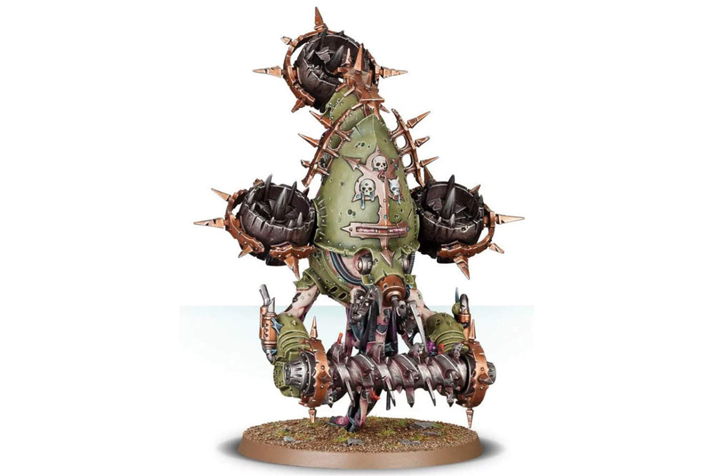 Foetid Bloat-drone weapon options showing plaguers and launcher.