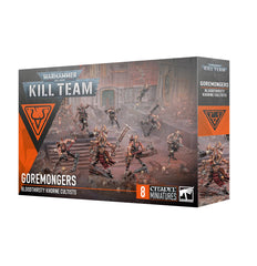 Games Workshop Kill Team Goremongers assembly kit with modular parts for poseable World Eaters.