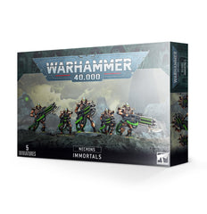 Games Workshop Necrons Immortals miniature ready for assembly and painting.