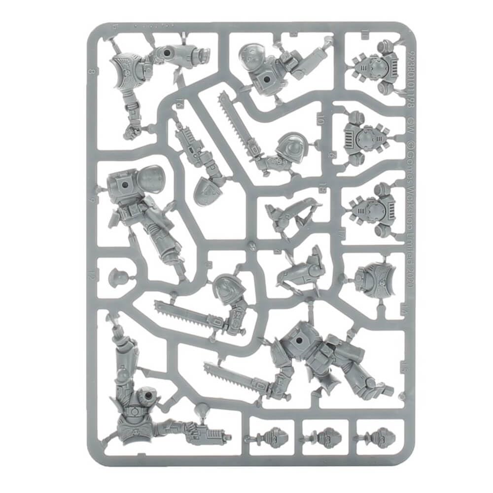 Games Workshop starter brush included for easy painting starts.