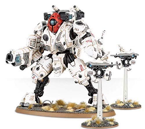 Games Workshop Tau XV95 Ghostkeel with weapons array illustrates versatile loadout
