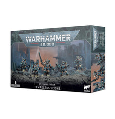 Games Workshop Tempestus Scions miniature assembly for hobbyists building a 5-model squad