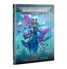 Games Workshop Thousand Sons Codex 10th Edition cover art for hobbyists and collectors