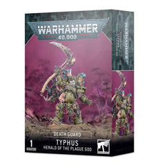 Games Workshop Typhus miniature, detailed herald of the Plague God, ideal for tabletop painting.