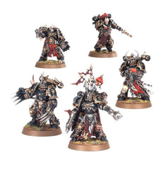 Chaos Space Marines Chosen unassembled miniatures ideal for painting and assembly.