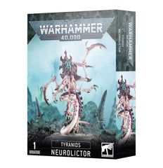 Games Workshop Neurolictor black close-up, highlighting detailed sculpting for painting.