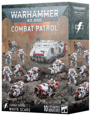 Games Workshop White Scars Suboden Khan miniature in Combat Patrol, ideal for assembling, painting, and hobby setup