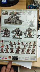 Games Workshop Warhammer Spearhead Skaven miniatures close-up for painting.