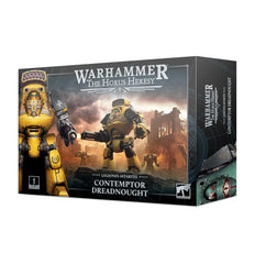 Games Workshop Contemptor Dreadnought for Warhammer tabletop battles with versatile weapon options.