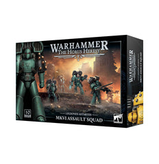 Games Workshop Horus Heresy MKVI Assault Marines kit for tabletop battles and painting