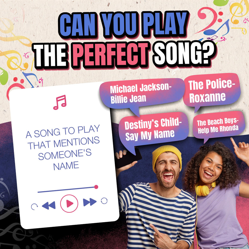 Game That Song secret-santa fits a fun gift exchange.