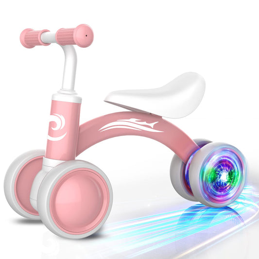 Gamfeiny colorful lighting rear wheel glows while toddlers ride, boosting engagement.