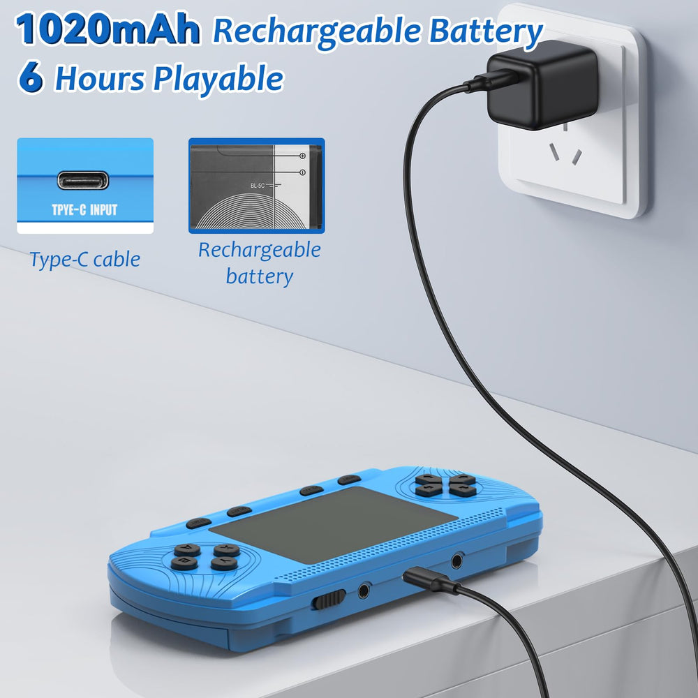 GAMPLAE AV output cable enables TV connection for larger gameplay