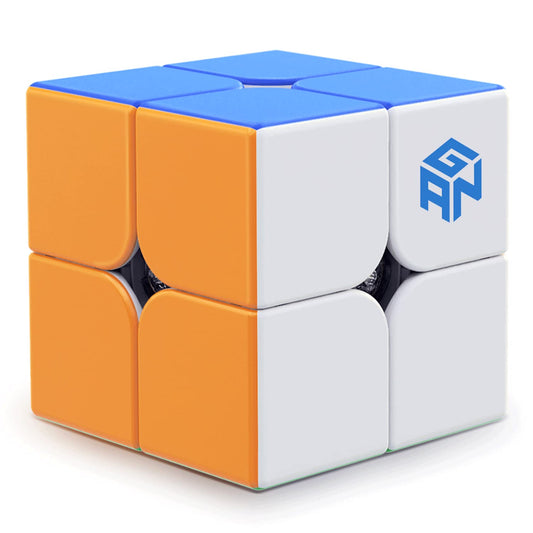 GAN 251 V2 mini cube turning feel enhances smooth speed solves.