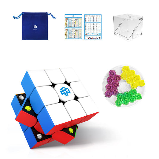 GAN 356 M magnetic speed cube in action for fast, stable solves