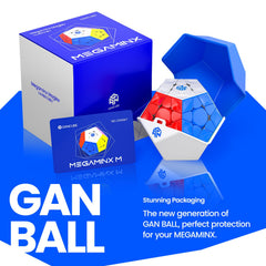 GAN Megaminx Maglev side-view emphasizes magnets and clean geometry