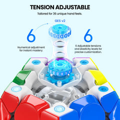 GAN Megaminx Maglev tension-dial adjustable for personalized feel and control