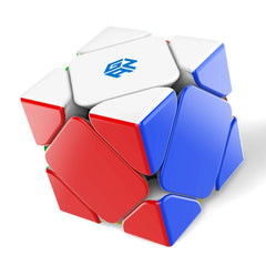 GAN Skewb 8 magnets front-angle view highlighting its compact design for on-the-go solving.