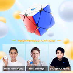 GAN Skewb in action demonstrates fast moves suitable for beginners and competitors.