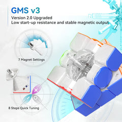 GAN 12 Maglev compact 56mm cube is portable and handy