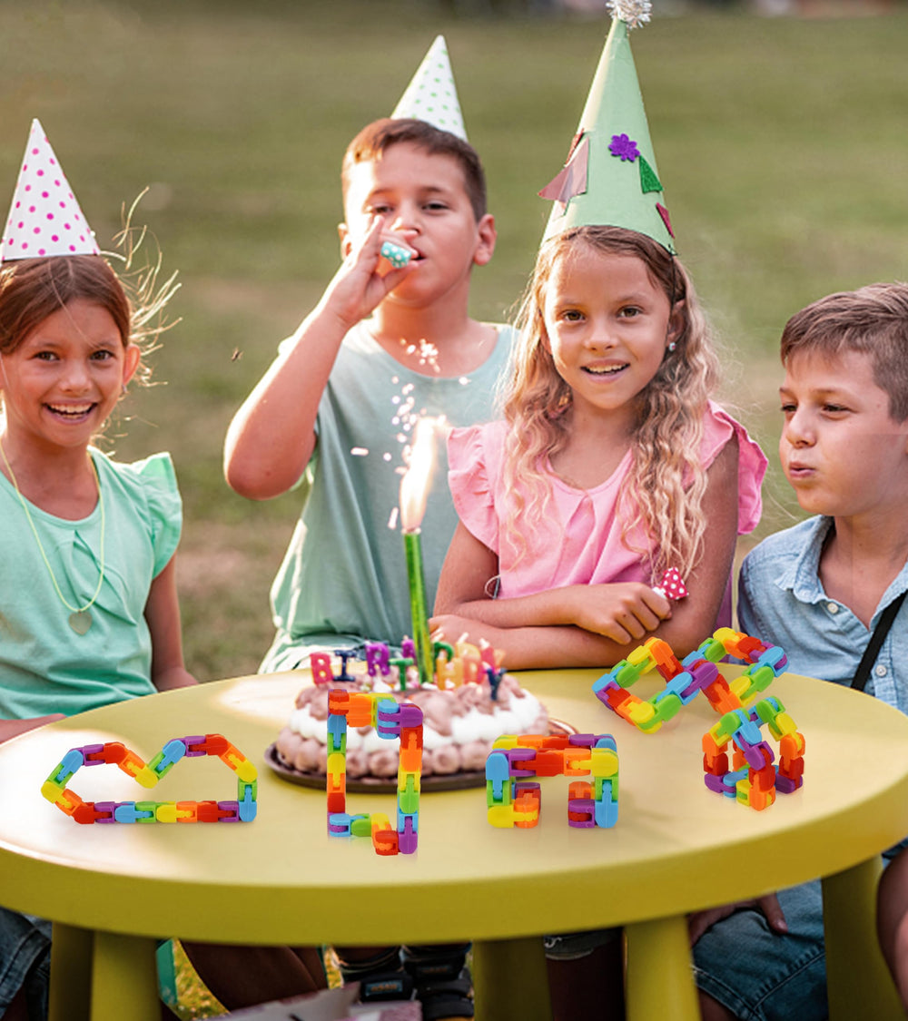Ganowo Wacky Tracks durable plastic for lasting play and reusability.
