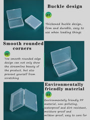 Gansita travel-friendly card organizer in clear plastic for on-the-go games