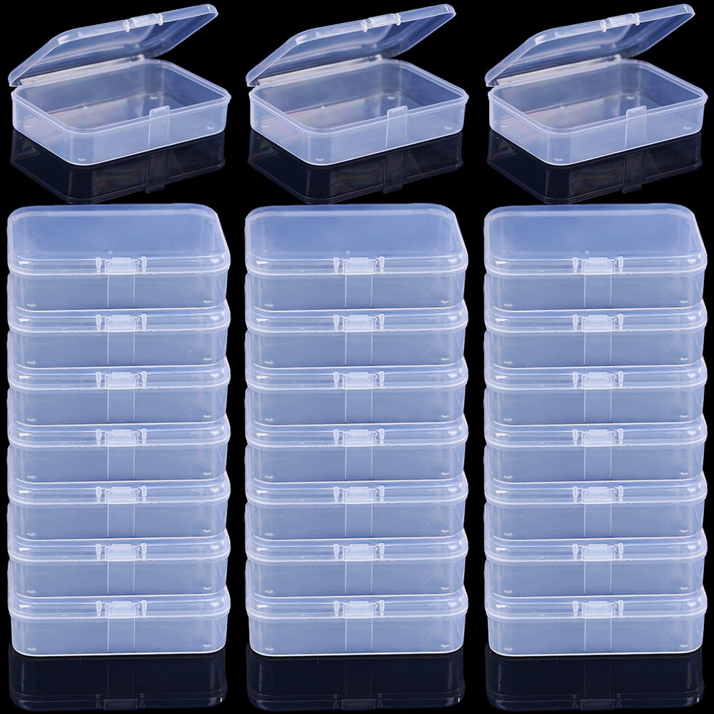 Gansita clear card box displaying deck storage for easy organization