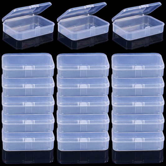 Gansita clear card box with snap closure keeps deck secure