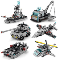 GaoDeBuChou WW2 battleship figurines-diorama adds storytelling context.