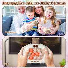 GAPER GO Pop Game Light Up Bear — colorful design supports varied play styles.