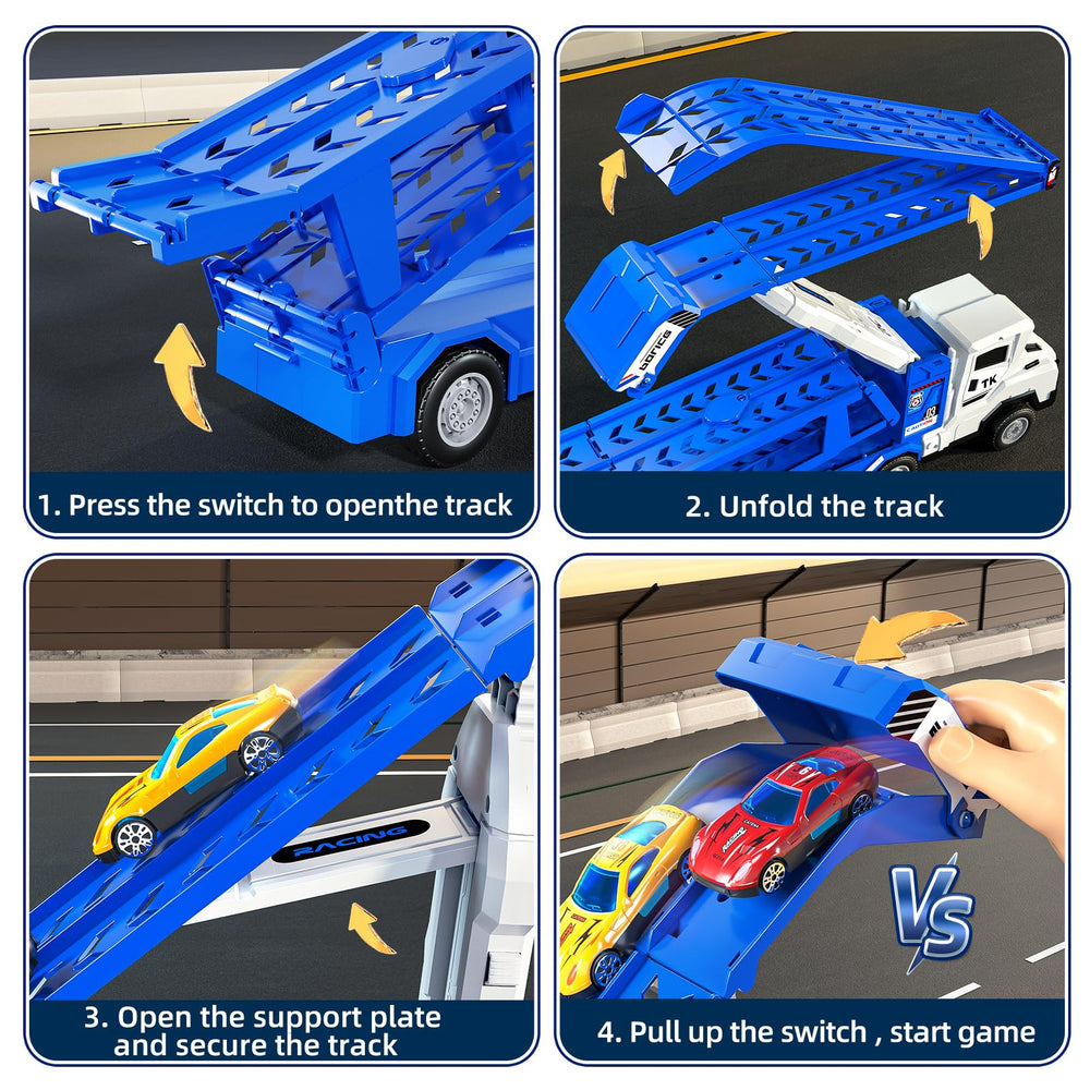 Garbo Star bright color finishes keep cars highly visible during races