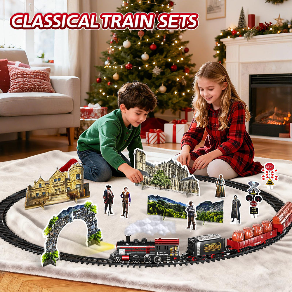 Garbo Star Christmas train easy assembly for kids and parents