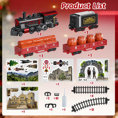 Garbo Star Christmas train with smoke and sound for immersive play