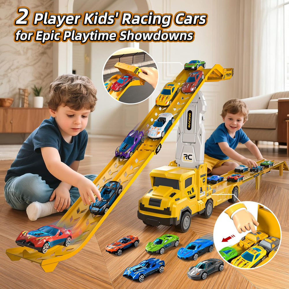 Garbo Star fold-down loading ramp makes car loading easy.