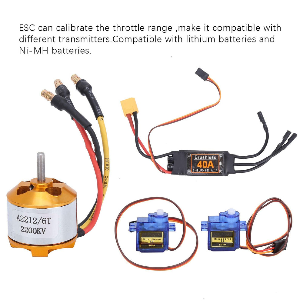 Garqitwan SG90 servo used for responsive control surfaces