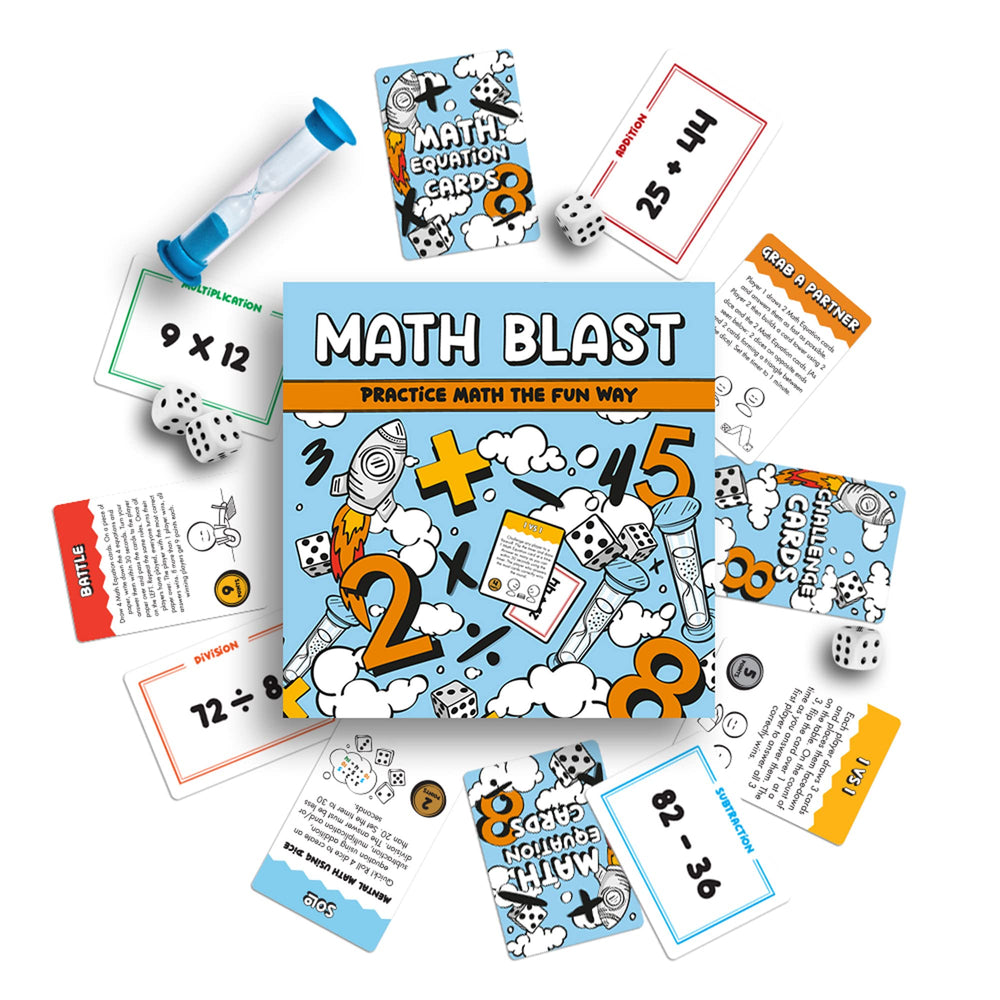 Gartana Math Blast 1v1 mode sparks fast-paced paired challenges.