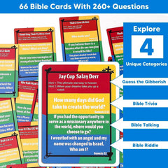 Garybank Faith Darts 66 flash cards ready for family Bible study sessions