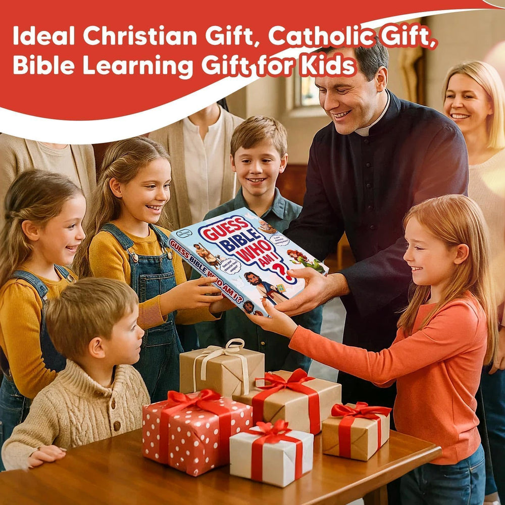Sunday School activity with Garybank Guess Bible Characters enhances classroom engagement.