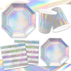 Gatherfun iridescent napkins elevate table styling with whimsy
