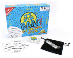Players teamwork in It’s In The Bag! Off The Wall edition show collaboration.