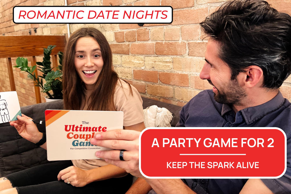 Gatwick Games Ultimate Couples Game whiteboard and marker for shared answers
